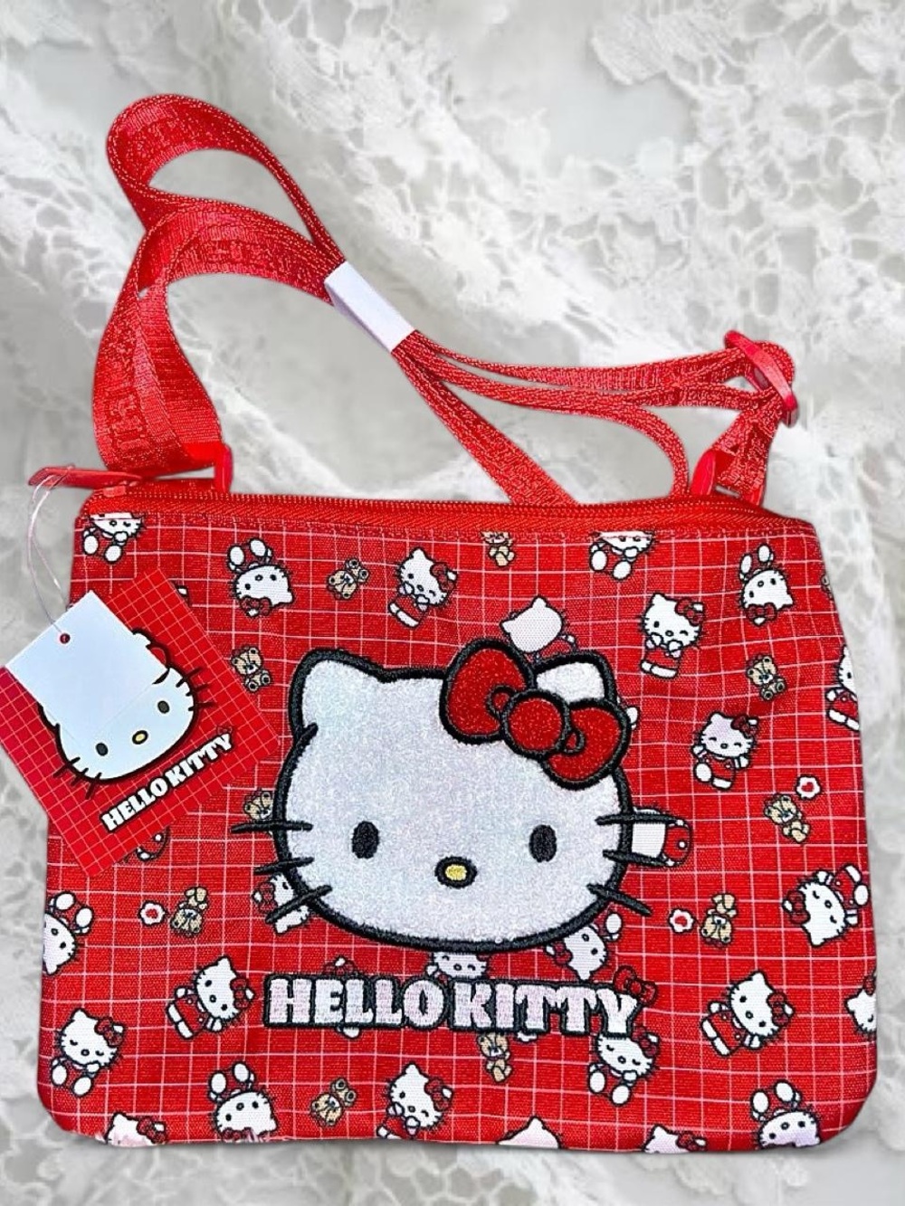 Hello Kitty Ruby Friend Mini Crossbody Bag 🍎
